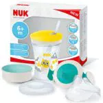 NUK 3-in-1 Trinklernset mit Trainer Cup Schnabeltasse