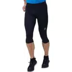 Odlo Herren 3/4 Lauftight ESSENTIALS, black, L
