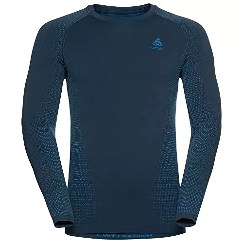 Odlo Herren Funktionsunterwäsche Langarm Shirt PERFORMANCE WARM ECO