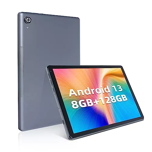 Okaysea Android 13 Tablet, 10 Inch, 8GB RAM 128GB ROM Tablets with Octa-Core Processor