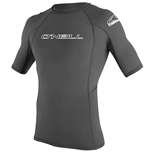 O'NEILL Men's Basic Skins Short Sleeve Sun Shirt Rash Vest