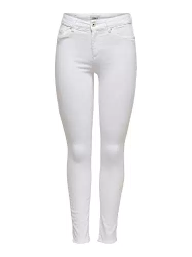 ONLY Damen ONLBLUSH MID SK RAW ANK REA0730NOOS 15155438