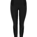 ONLY Damen Onlclaremont Coated Insert Tlr Leggings, Schwarz