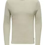 ONLY & SONS Herren Pullover 22022855 Silver Lining S