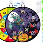 ONLYFUN Kinder Darts Set - Halloween Thema, Spaß drinnen und draußen für Jungen und Mädchen