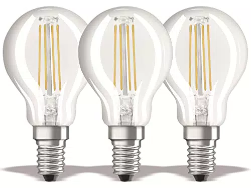 Osram LED Base Classic P Lampe, in Tropfenform mit E14-Sockel