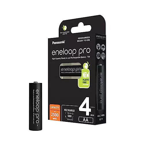 Panasonic eneloop pro, Ready-to-Use Ni-MH Akku, AA/Mignon