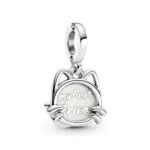Pandora Charm Anhänger Silber Cat- My best Friend 799329C01