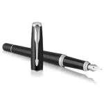Parker Urban Füller, Muted Black mit Chromzierteilen