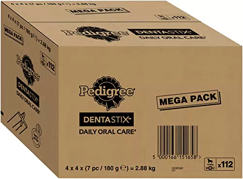 Pedigree DentaStix Daily Oral Care Zahnpflegesnack für mittelgroße Hunde