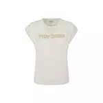 Pepe Jeans Damen T-Shirt Carli, Weiß, M
