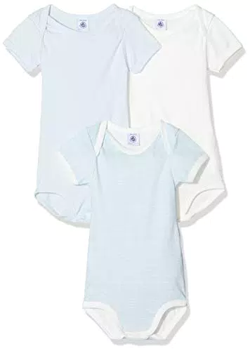 Petit Bateau Jungen 5371800 Strampelanzug, Mehrfarbig