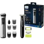 Philips 12-in-1 Premium-Trimmset MG9710/90 mit Multigroom & OneBlade - Styling für Gesicht