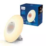 Philips Wake-up Light, Aufwachen mit Licht, 2 natürlichen Wecktöne HF3505/01