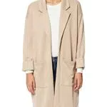PIECES Damen Pcdorita 3/4 Coatigan Noos L ssiger Blazer