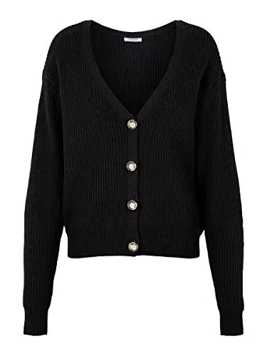 Pieces NOS Damen Pckarie Ls Knit CARDIGAN NOOS Strickjacke