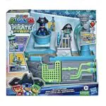 PJ Masks Sky Pirat Schlachtschiff Vorschulspielzeug Fahrzeug Spielset mit 2 Actionfiguren für Kinder ab 3 Jahren