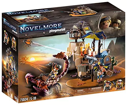 PLAYMOBIL Novelmore 71024 Sal'ahari Sands - Skorpionjagd am Wrack