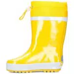 Playshoes Kinder Gummistiefel aus Naturkautschuk, warme Unisex Regenstiefel mit Innenfutter