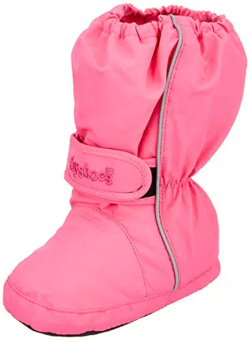 Playshoes Kinder Thermo-Bootie, warm gefütterte Krabbel-Schuhe für Jungen und Mädchen