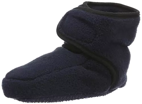 Playshoes Krabbelschuhe für Mädchen und Jungen mit rutschhemmender Noppen-Sohle
