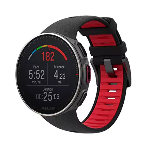 Polar Vantage V TITAN Unisex Profi-Multisportuhr mit GPS und optischer Pulsmessung für den Profisport