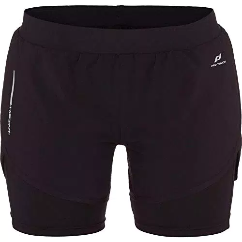 Pro Touch Damen 2-in-1 Rufina III Shorts, Black, 34