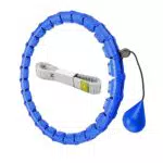 Pterygoid Hoola Reifen Hoop Erwachsene, Smart Hula Fitness Reifen mit Gewicht und 24 Abnehmbaren Teilen auch für Anfänger