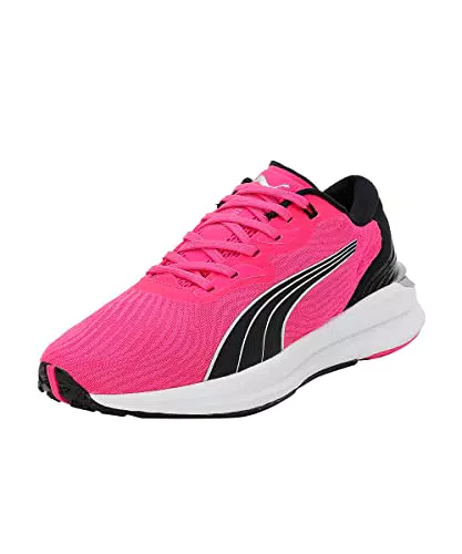PUMA Damen Electrify Nitro 2 Laufschuhe 42Ravish Black Silver Pink Metallic ┃Sportschuhe für Damen