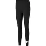 PUMA Damen Logo Leggings, Puma Schwarz, XL