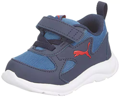 PUMA Fun Racer AC Inf Sneaker, Bright Cobalt-High Risk Red