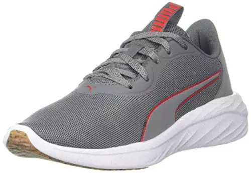 PUMA Herren Better Foam Emerge Laufschuh, Castlerock-High Risk Red