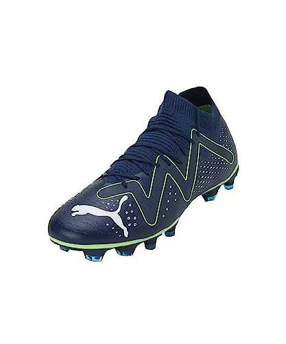 PUMA Herren Future Match Fg/Ag Fussballschuh, Persian Blue White Pro Green