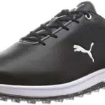 PUMA Herren PROADAPT ALPHACAT Leather Golfschuh, Black Silver
