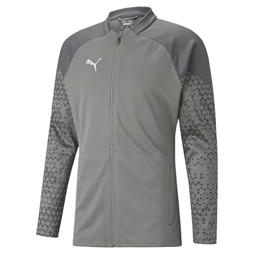 PUMA Herren Teamcup Trainingsjacke Strickjacke, Flach