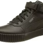 PUMA Mädchen Carina 2.0 Mid Jr Sneaker, Puma Black Black Dark Shadow