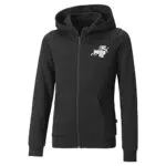 PUMA Mädchen ESS+ Street Art Full-Zip Hoodie Tr G Sweat