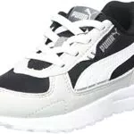 PUMA Unisex Baby Graviton AC Inf Sneaker, Gray Violet Black White Silver-Steel Gray