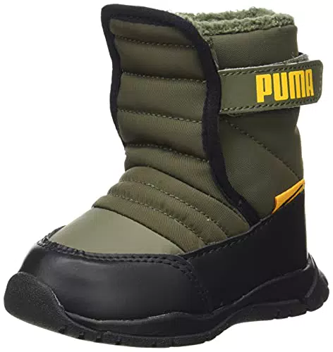 PUMA Unisex Baby Nieve Boot WTR AC Inf Sneaker, Grape Leaf-Saffron