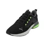 PUMA Unisex Cell Rapid Straßen-Laufschuh, Black Cool Dark Gray Pro Green