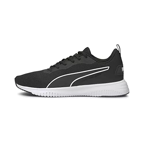 PUMA Unisex Flyer Flex Laufschuh, Black Puma Black Puma White