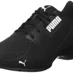 PUMA Unisex Leader VT Tech Laufschuh, Black White