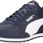PUMA Unisex Sneaker, Textile, Synthetic, Parisian Night Puma White