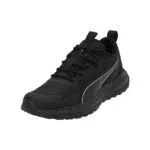 PUMA Unisex Twitch Runner Trail Straßen-Laufschuh, Black Cool Mid Grey
