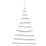 Pureday Weihnachtsdeko - Wandobjekt Weihnachtsbaum - Holz - Natur - Höhe ca. 87 cm