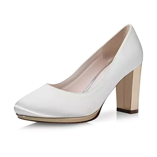 Rainbow Club Brautschuhe Clair - Damen, Pumps, Plateau