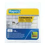 Rapid Heißklebesticks für Keramik, 14 Klebesticks 94mm Länge
