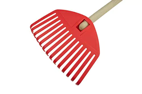 Rastrillo Focus Baby con mango de madera 22mm x 61 cm
