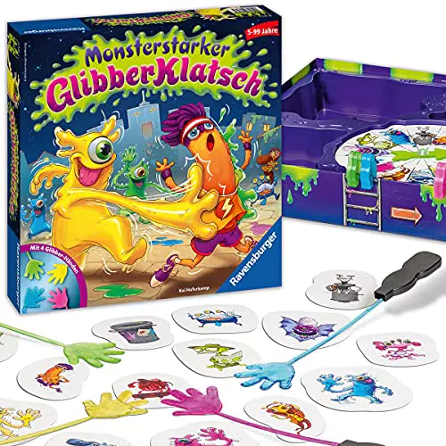 Ravensburger Kinderspiel Monsterstarker Glibber-Klatsch