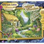 Ravensburger Malen nach Zahlen 28843 CreArt - Cottage Garden - Für Erwachsene und Kinder ab 14 Jahren